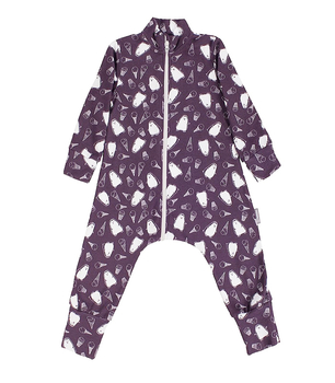 Комбинезон-пижама на молнии легкий "Пингвины" ЛКМ-БК-ПИНГ (размер 74) - Пижамы - интернет гипермаркет детской одежды Смартордер
